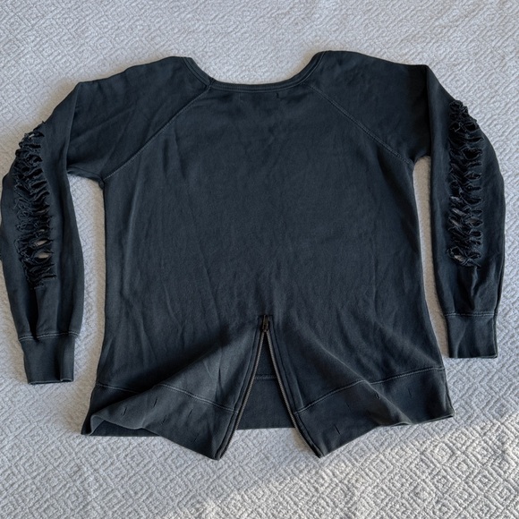 Vintage Havana Distressed
Sweatshirt Gray Sz S - Picture 5 of 5